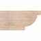 Ekena Millwork Alpine Smooth Rafter Tail, Douglas Fir, 5 1/2"W x 12"H x 24"L RFT06X12X24ALP00SDF - alternate 4